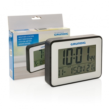 Logotrade promotional gift image of: Grundig weatherstation alarm and calendar